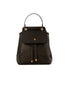 Structured Backpack with Smooth Texture