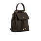 Structured Backpack with Smooth Texture