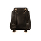 Structured Backpack with Smooth Texture