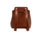 Structured Backpack with Smooth Texture