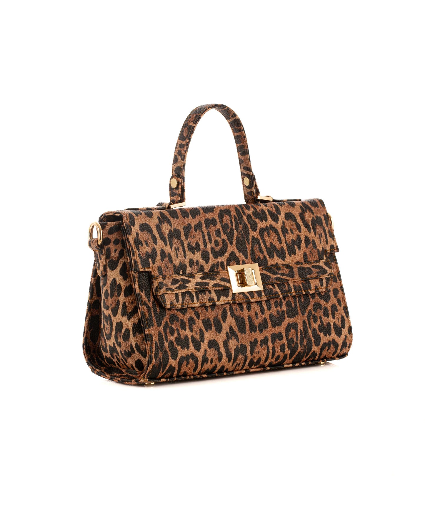 Elegant Crocodile Pattern Handbag with Small Purse