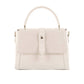 Leather Crocodile-Embossed Office Handbag