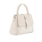 Leather Crocodile-Embossed Office Handbag