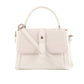 Leather Crocodile-Embossed Office Handbag