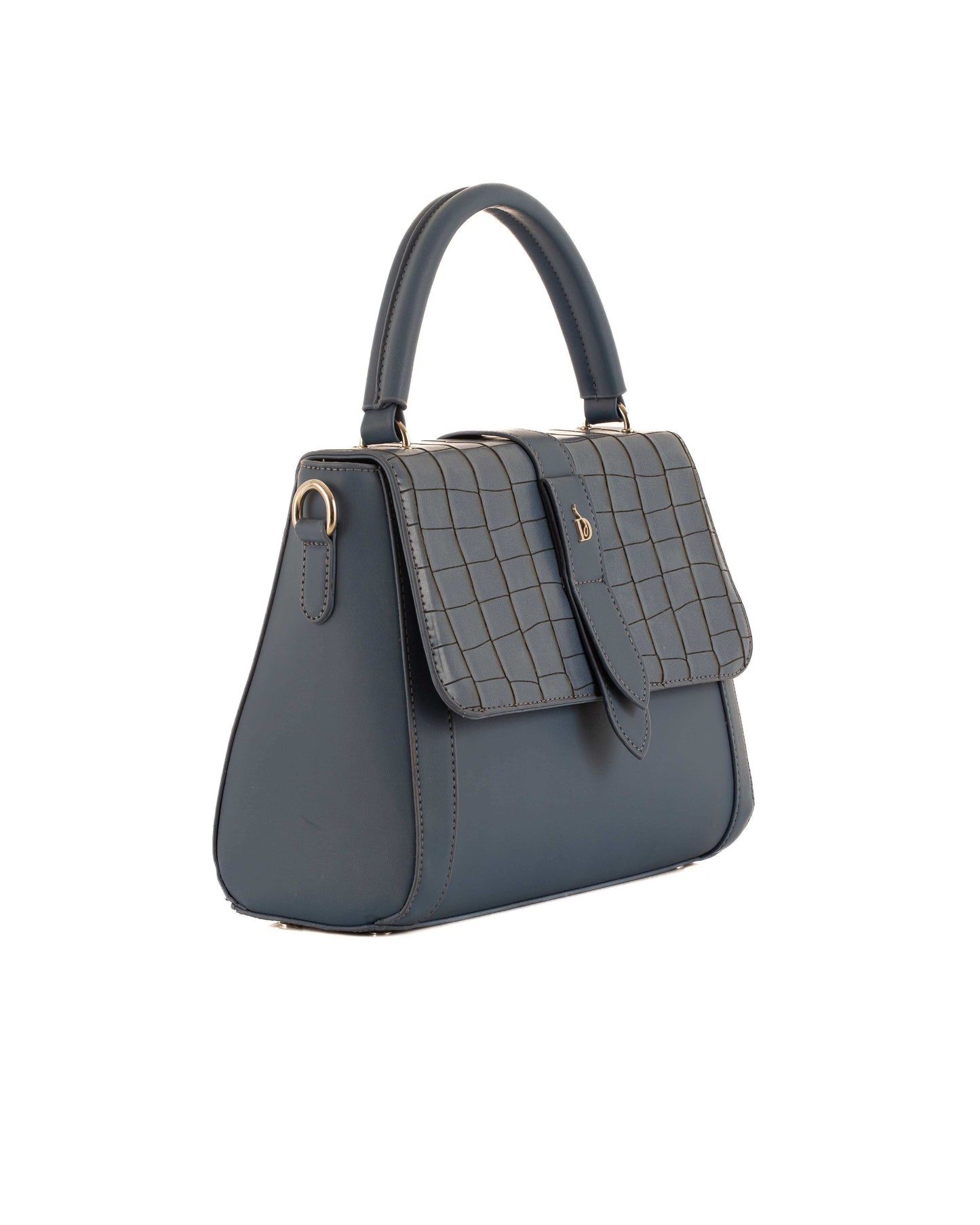Elegant Crocodile Pattern Handbag