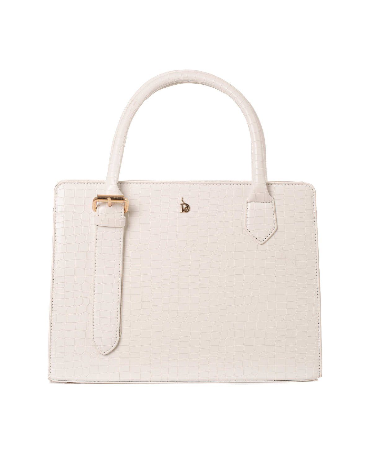Elegant Crocodile Pattern Handbag