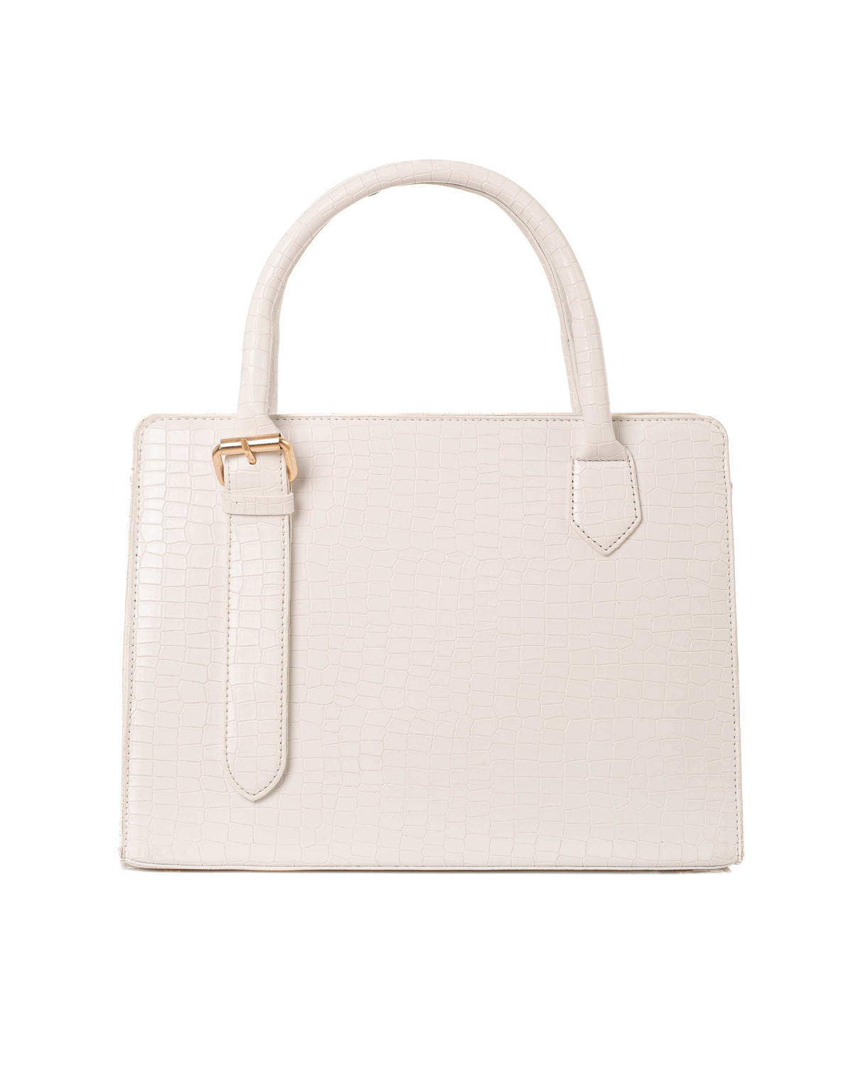 Elegant Crocodile Pattern Handbag