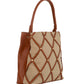 Sleek Everyday Handbag with Panel Design