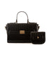 Elegant Crocodile Pattern Handbag with Small Purse