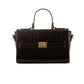 Elegant Crocodile Pattern Handbag with Small Purse