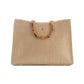 Bamboo Handle Classic Daily Handbag