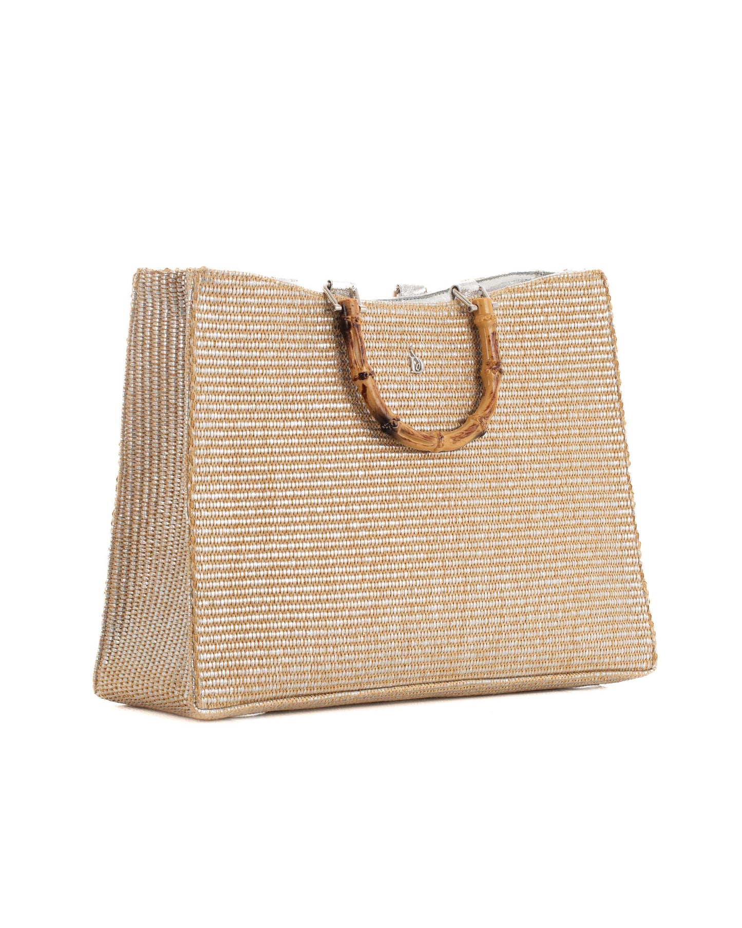 Bamboo Handle Classic Daily Handbag
