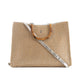 Bamboo Handle Classic Daily Handbag