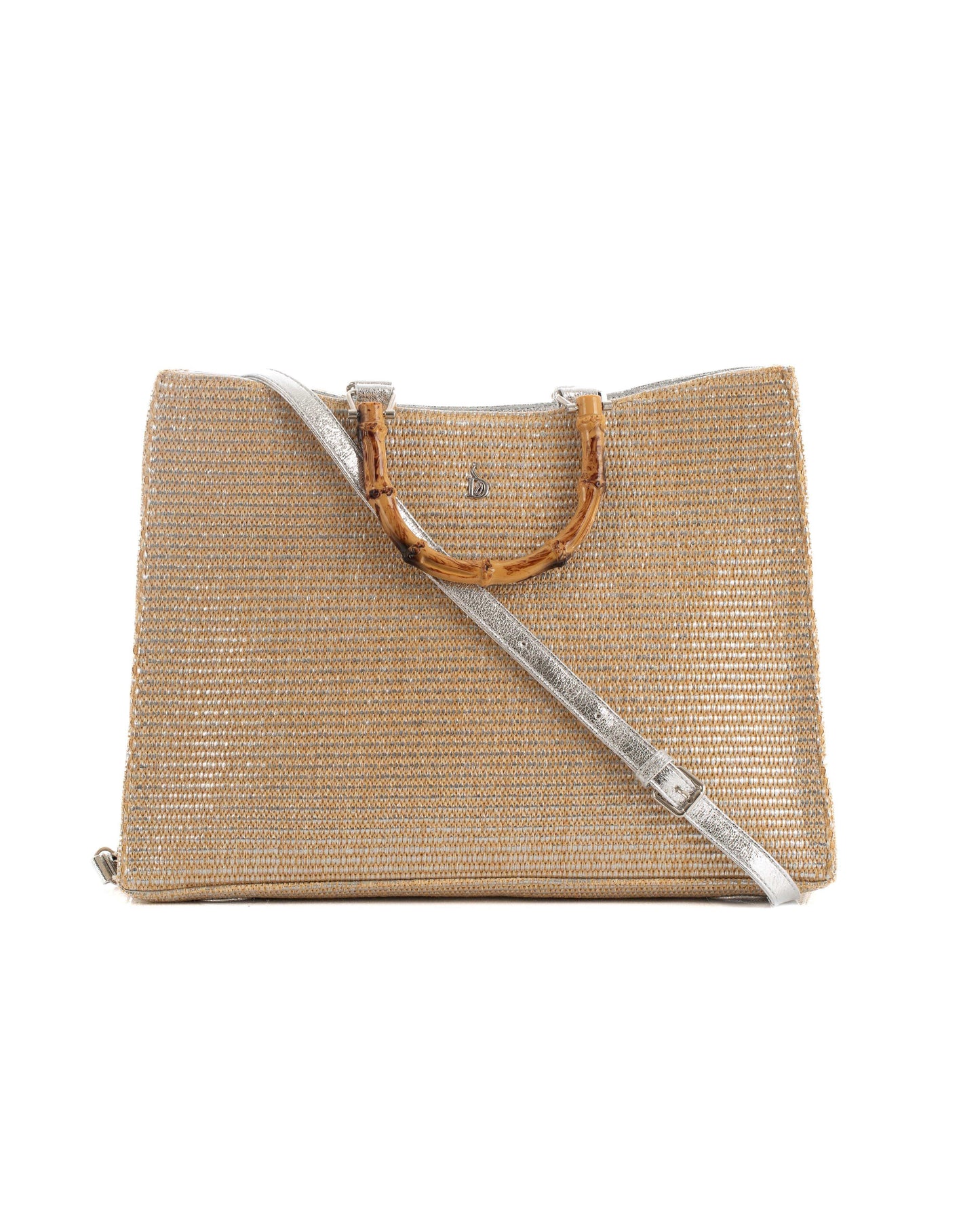 Bamboo Handle Classic Daily Handbag