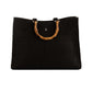 Bamboo Handle Classic Daily Handbag