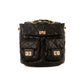 Simple Quilted Backpack with Twist Lock