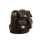 Simple Quilted Backpack with Twist Lock