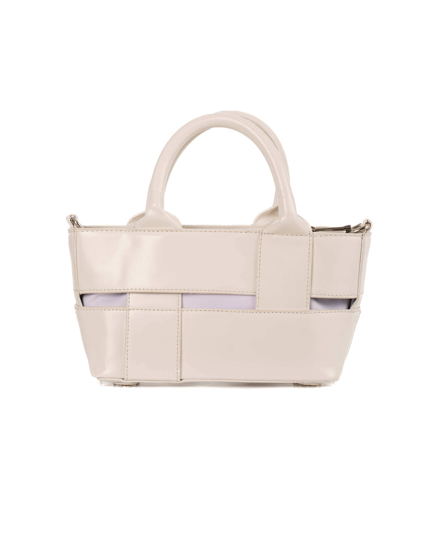 PU Vintage Handbag with Adjustable Strap