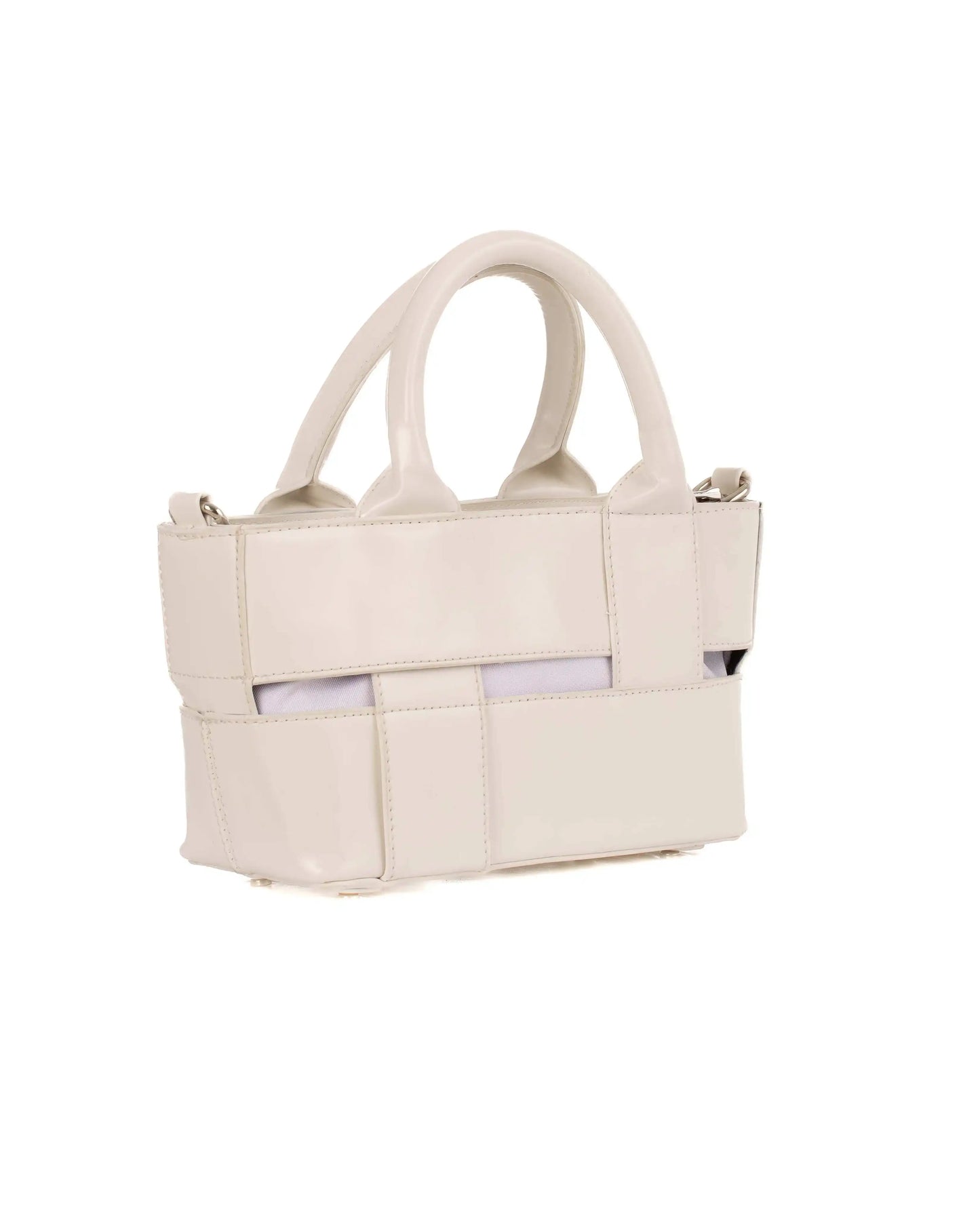 PU Vintage Handbag with Adjustable Strap
