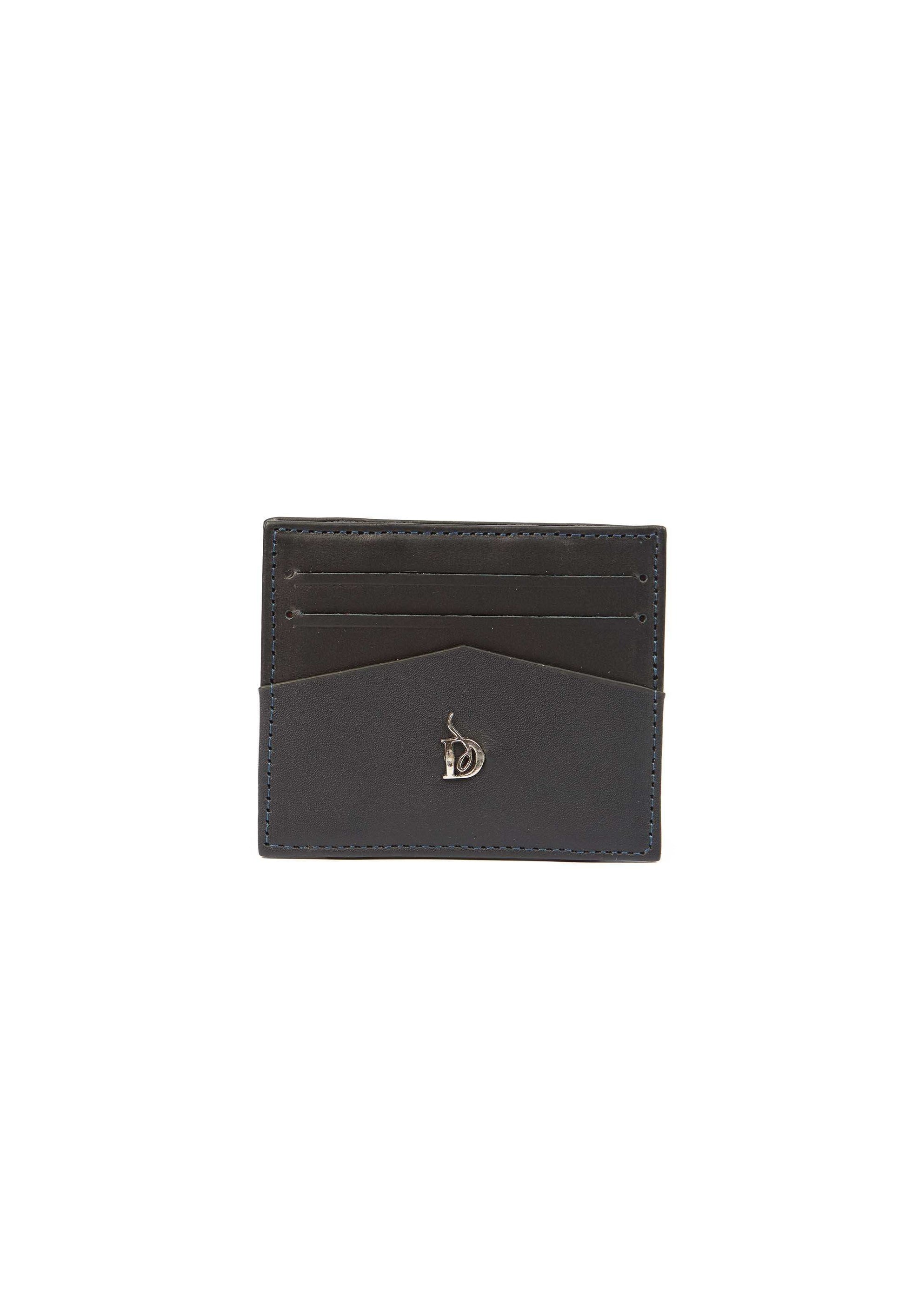 Classic Textured Leather Card Wallet