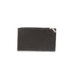 Solid Leather Cards Holder with Zipped Pocket