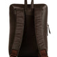 Soft Leather Backpack with Top Zip Closure
