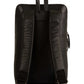 Soft Leather Backpack with Top Zip Closure