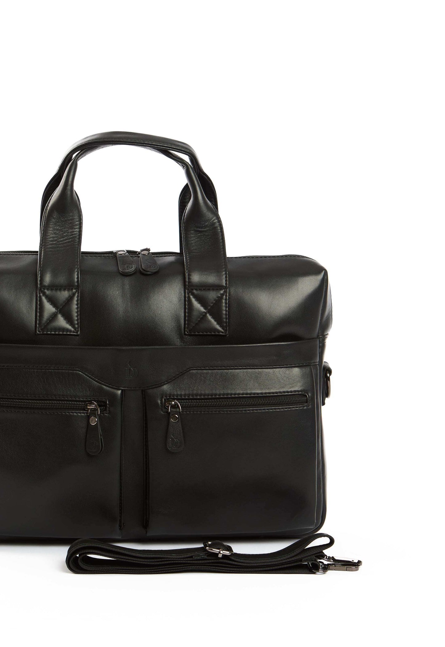 Classic Leather Laptop Handbag
