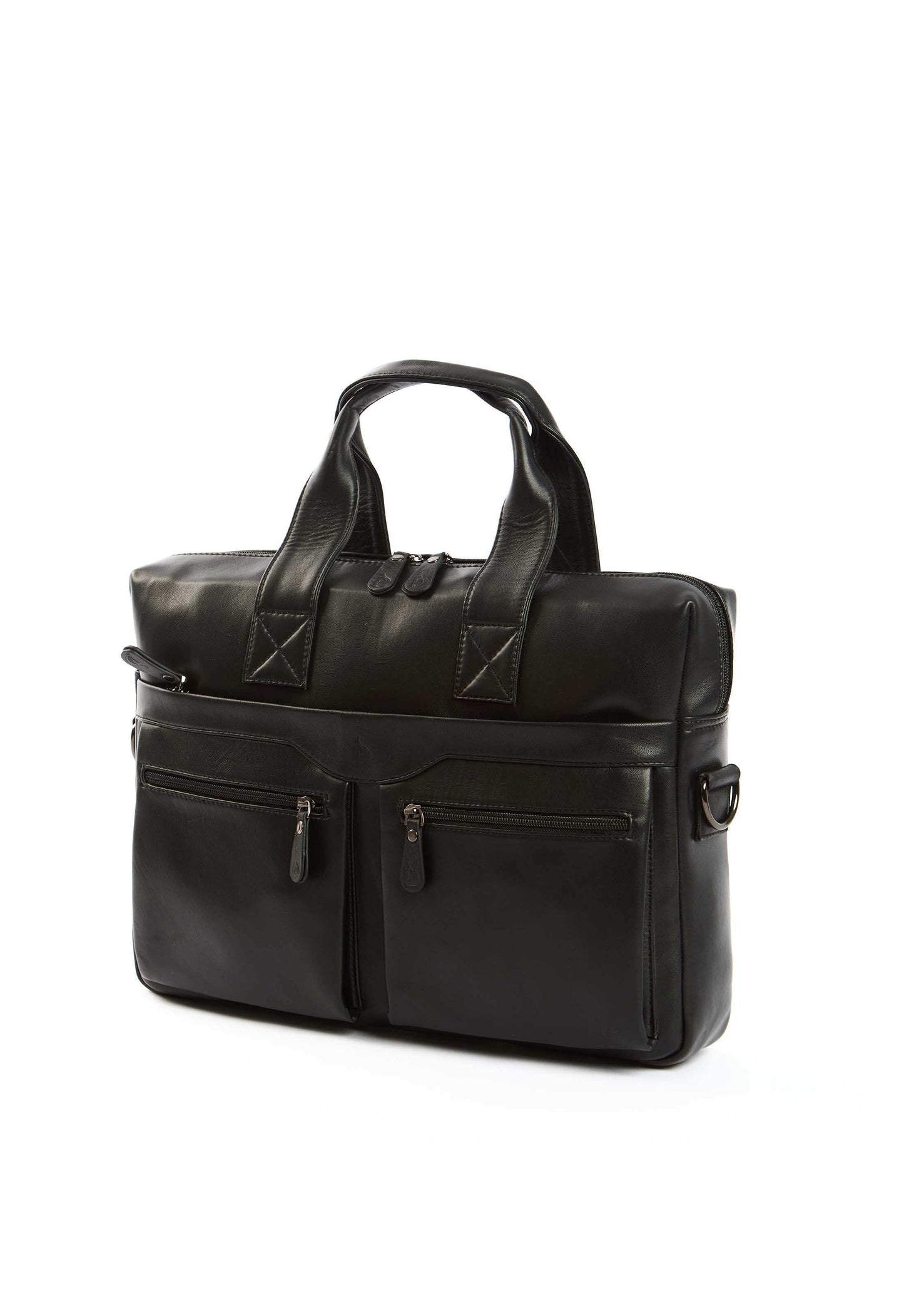 Classic Leather Laptop Handbag