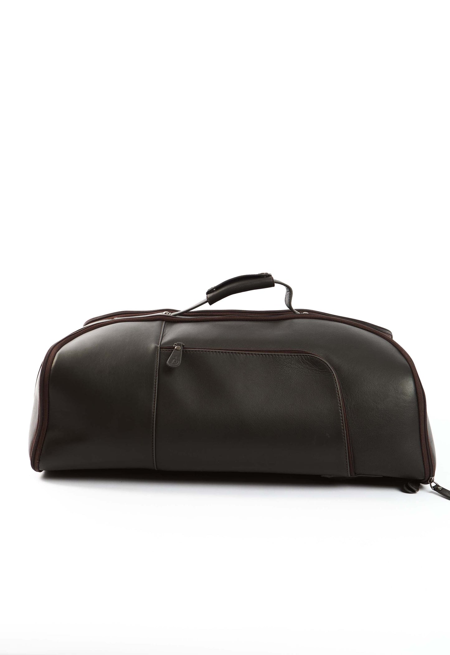 حقيبة دفل جلدية ناعمة مع مقبض حمل علوي