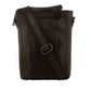 Textured Crossbody Bag with Front Pockets