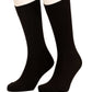 Solid Slip On Cotton Mid-Calf Socks