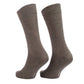 Solid Slip On Cotton Mid-Calf Socks