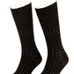 Breathable Mid-Calf Socks with Stitches