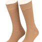 Solid Slip On Cotton Mid-Calf Socks