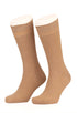 Solid Slip On Cotton Mid-Calf Socks