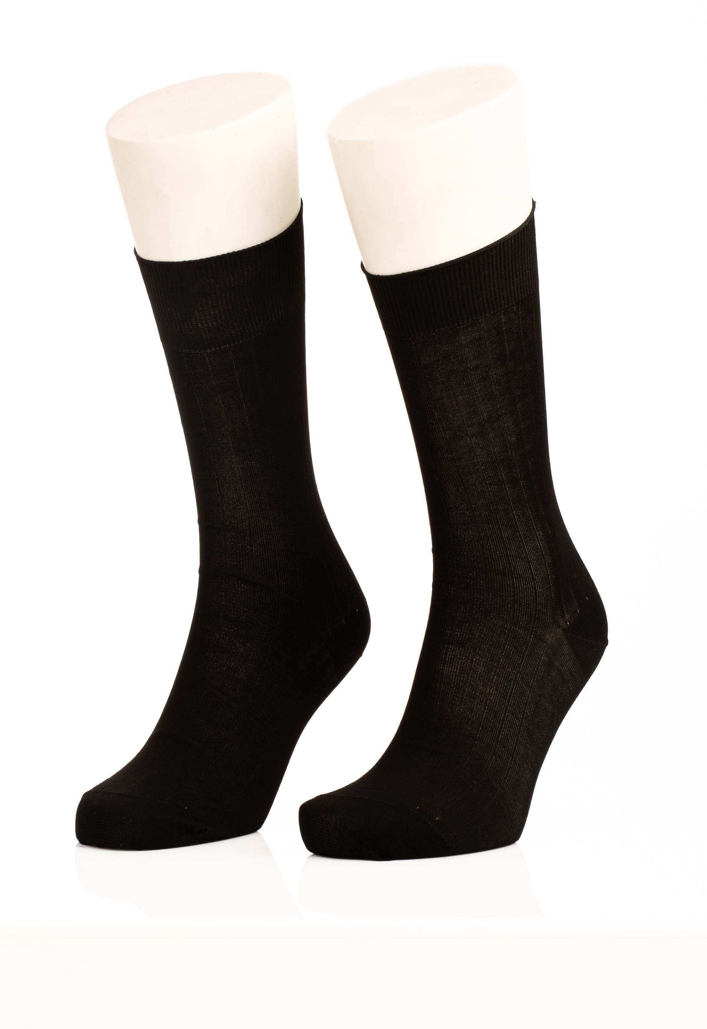 Striped Slip On Mid-Calf Socks