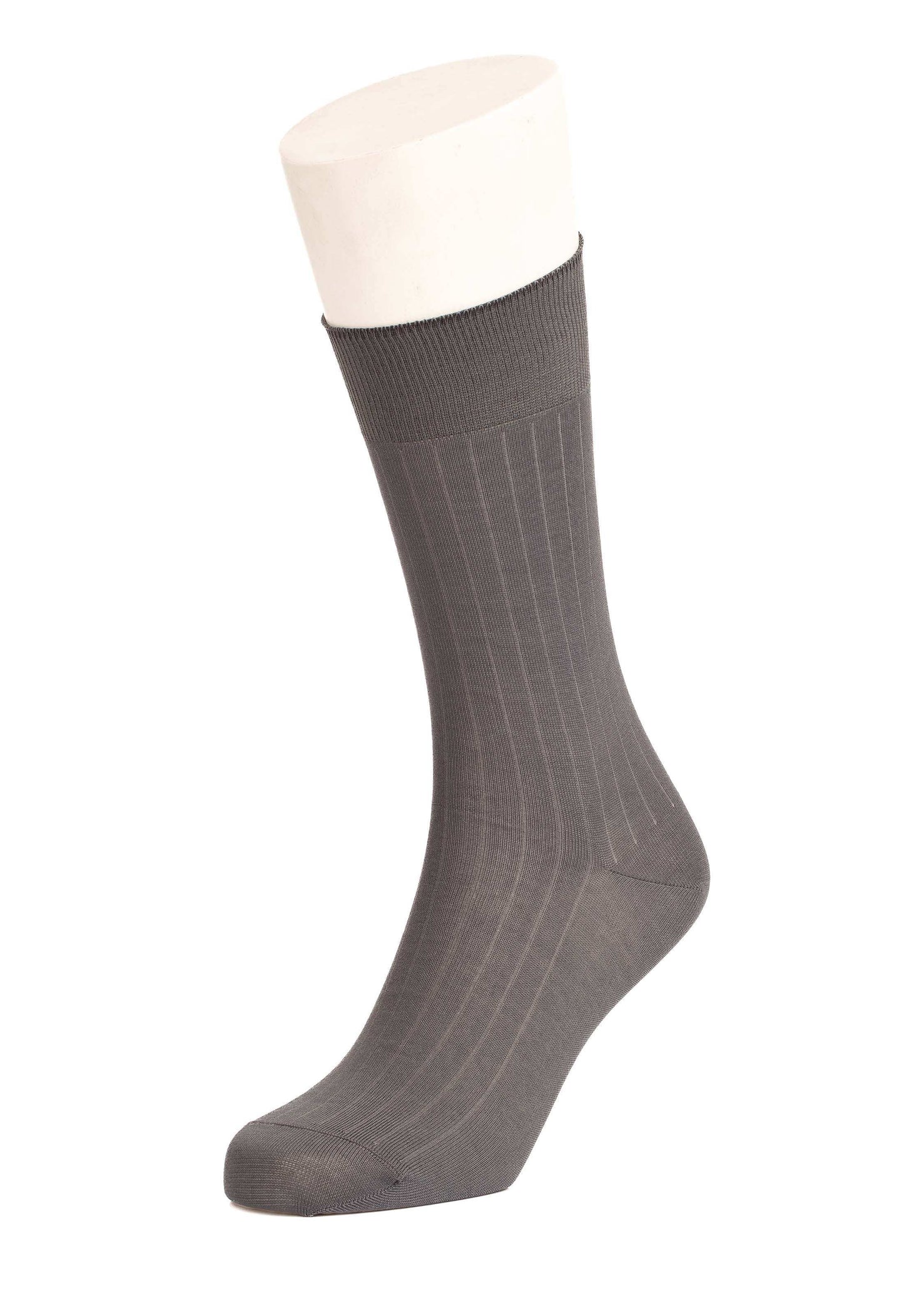 Striped Slip On Mid-Calf Socks
