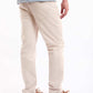 Tailored Straight Cotton Pants with Clean Finish