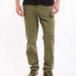 Tailored Straight Cotton Pants with Clean Finish