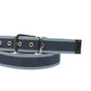 Reversible Fabric-Blend Casual Belt with Leather Accents