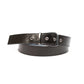 Reversible Fabric-Blend Casual Belt with Leather Accents