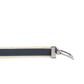 Premium Striped Reversible Leather-Fabric Belt