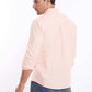 Dual-Tone Striped Casual Shirt