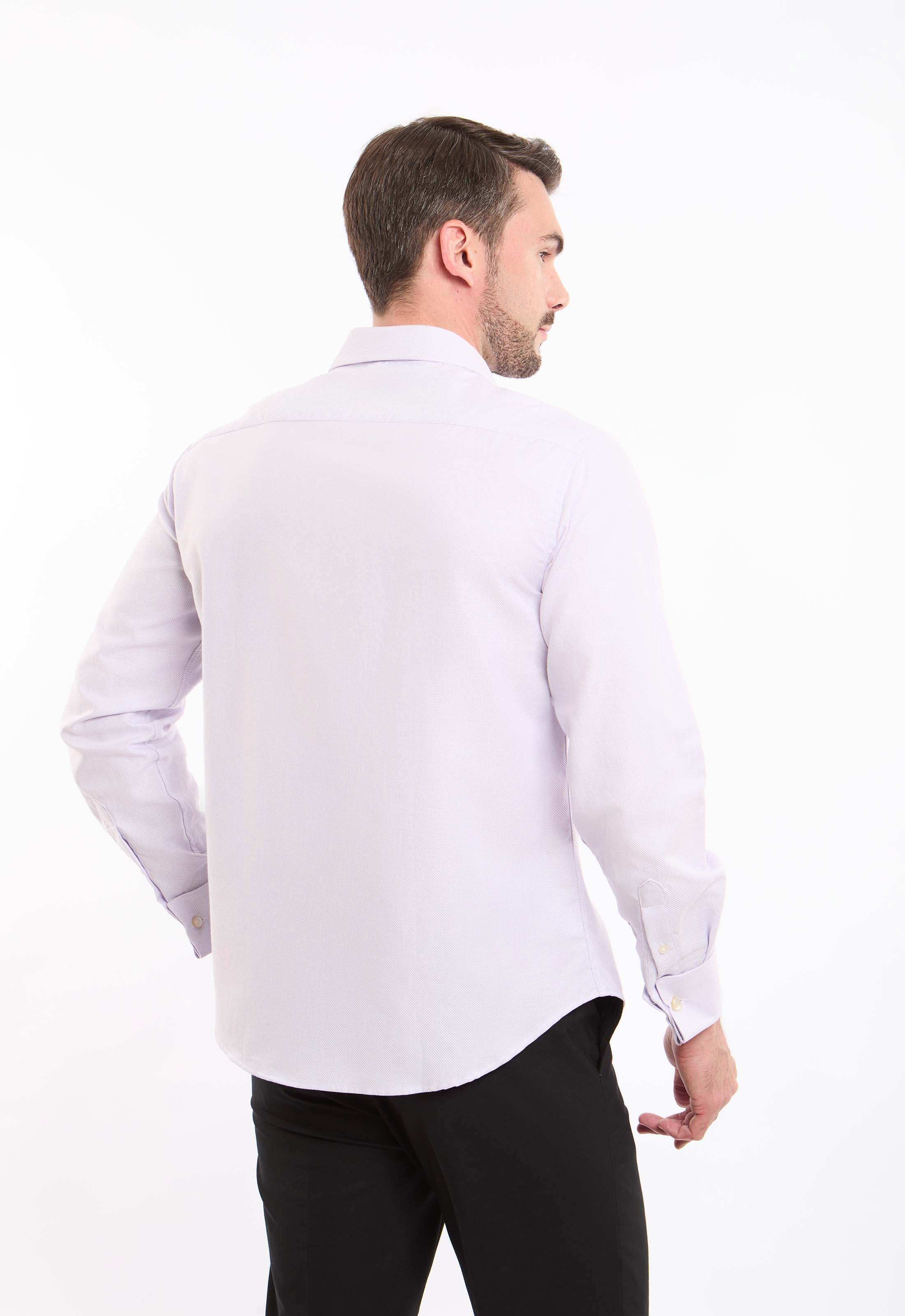 Regular Fit Solid Classic Shirt