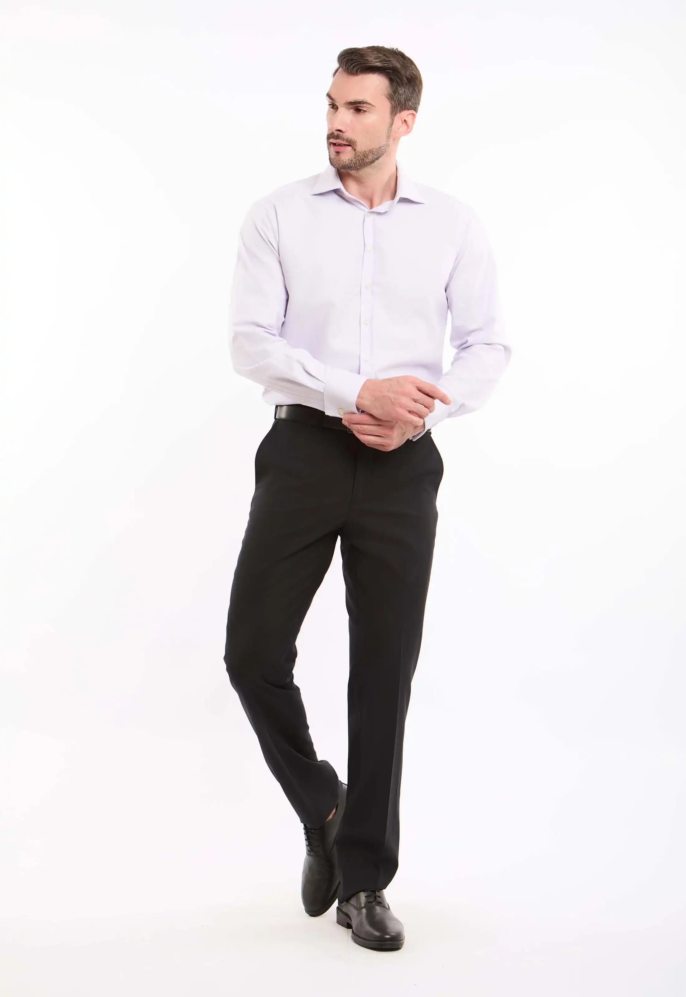 Regular Fit Solid Classic Shirt