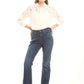 Bootcut Stretch Denim Pants