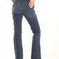 Dark Blue Bootcut Denim Pants