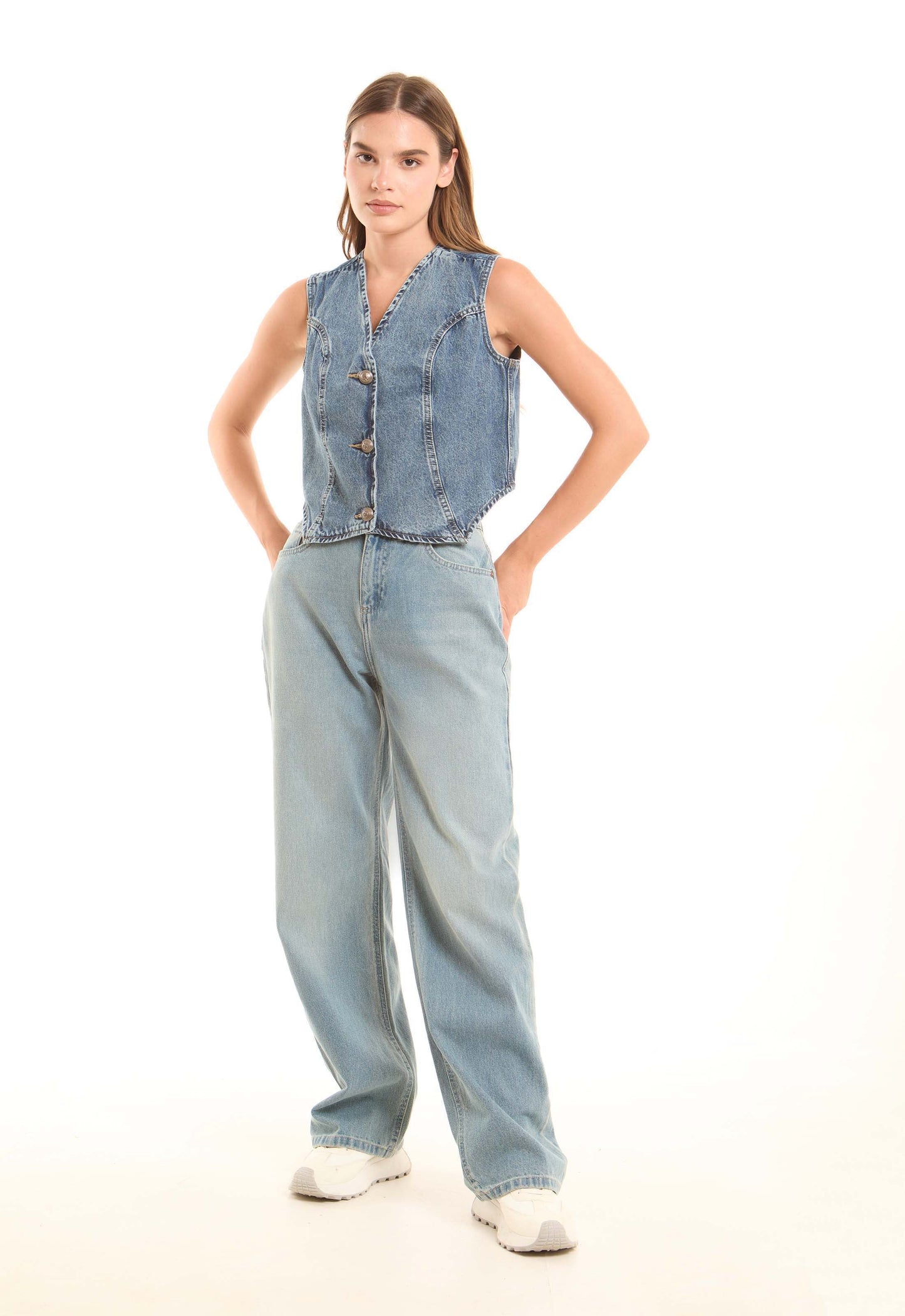 Effortless Straight-Leg Denim