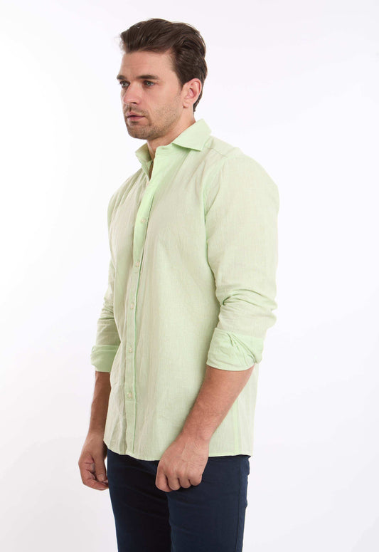 Regular Fit Cotton Textured Shirt